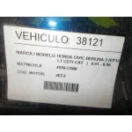 HONDA CIVIC BERLINA 3 (EP1/2) HONDA CIVIC BERLINA 3 (EP1/2) '2004 1.7 CDTI CAT AZUL 2001