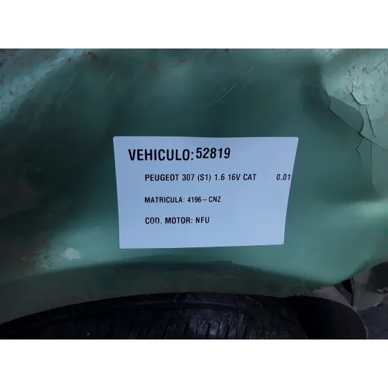 PEUGEOT 307 (S1) '2003 1.6 16V CAT VERDE