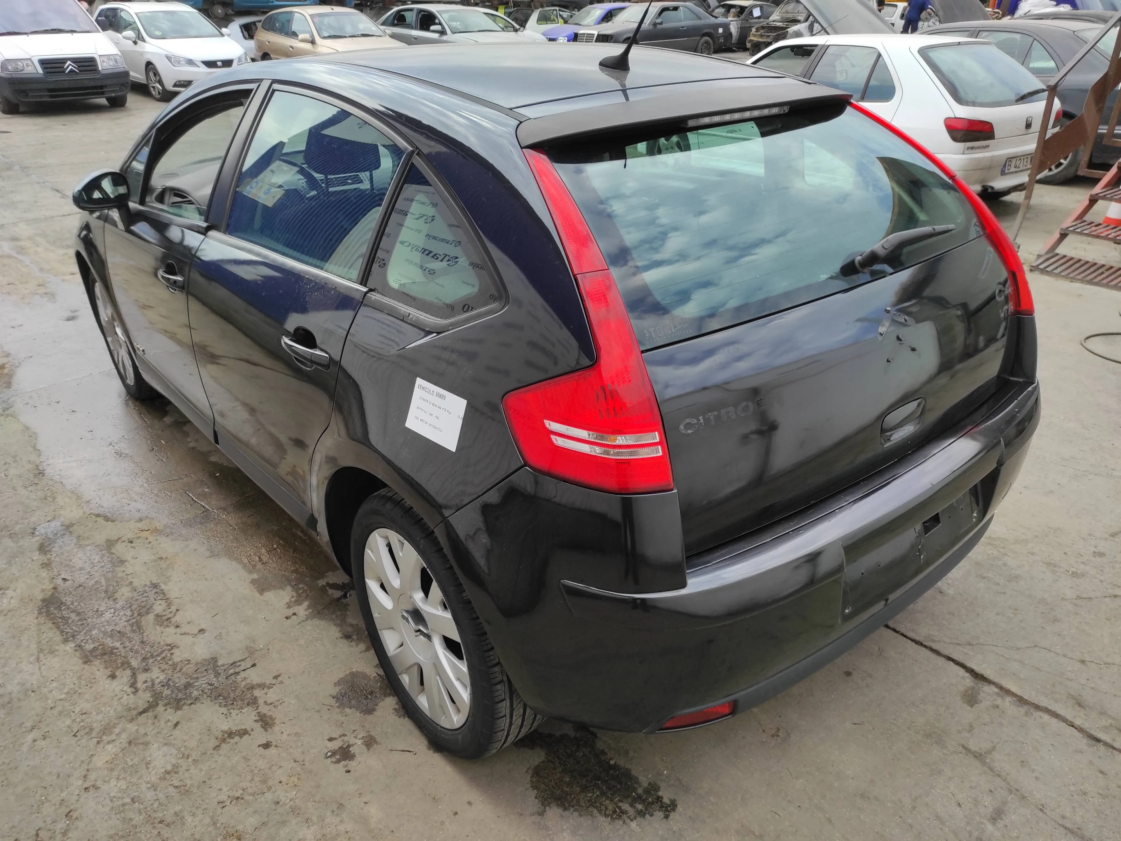 CITROEN C4 BERLINA '2006 VTR PLUS NEGRO