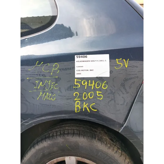 Volkswagen GOLF V (1K1) 2003