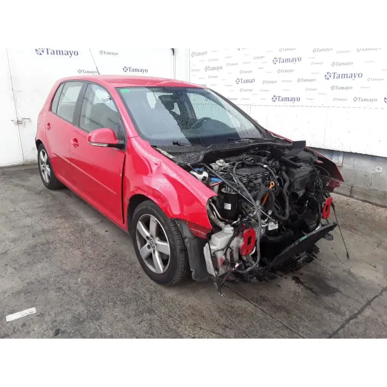 VOLKSWAGEN GOLF V BERLINA (1K1) '2008 1.9 TDI ROJO