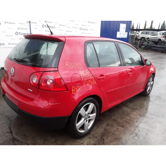 VOLKSWAGEN GOLF V BERLINA (1K1) '2008 1.9 TDI ROJO
