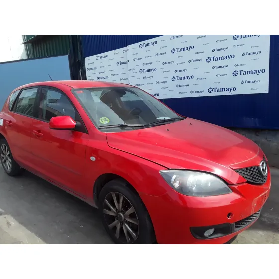 MAZDA 3 BERLINA (BK) '2007 1.6 CD DIESEL CAT ROJO