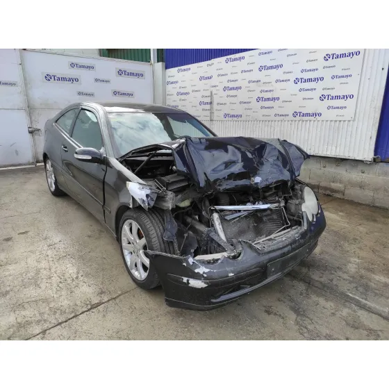 MERCEDES CLASE C (W203) SPORTCOUPE '2004 C 220 CDI (LA) (203.708) NEGRO