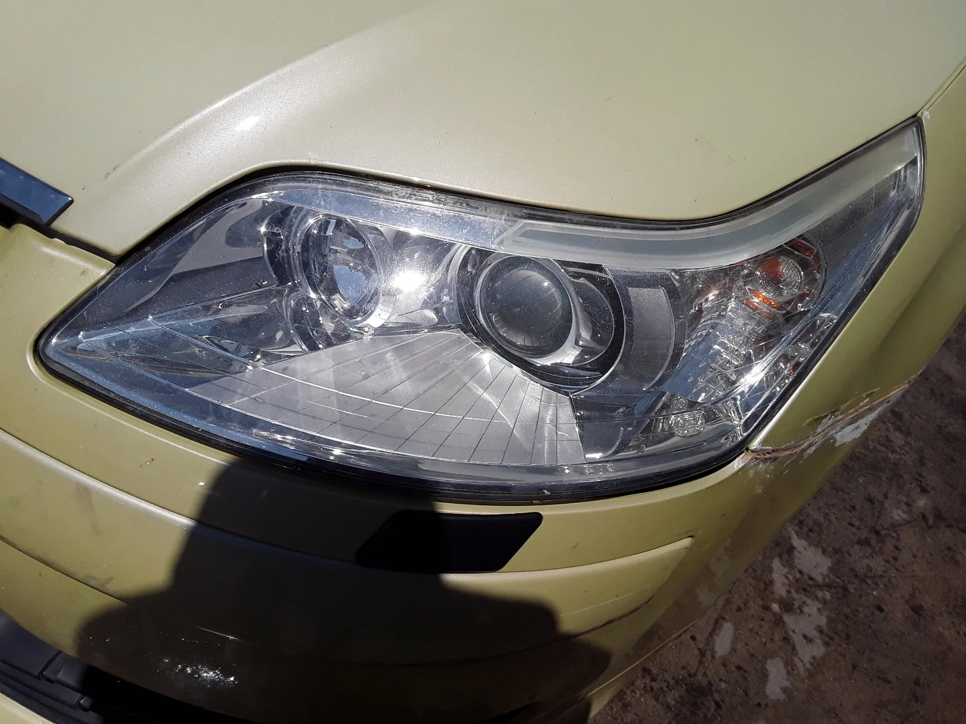 CITROEN C4 COUPE '2005 1.6 16V CAT (NFU / TU5JP4) AMARILLO