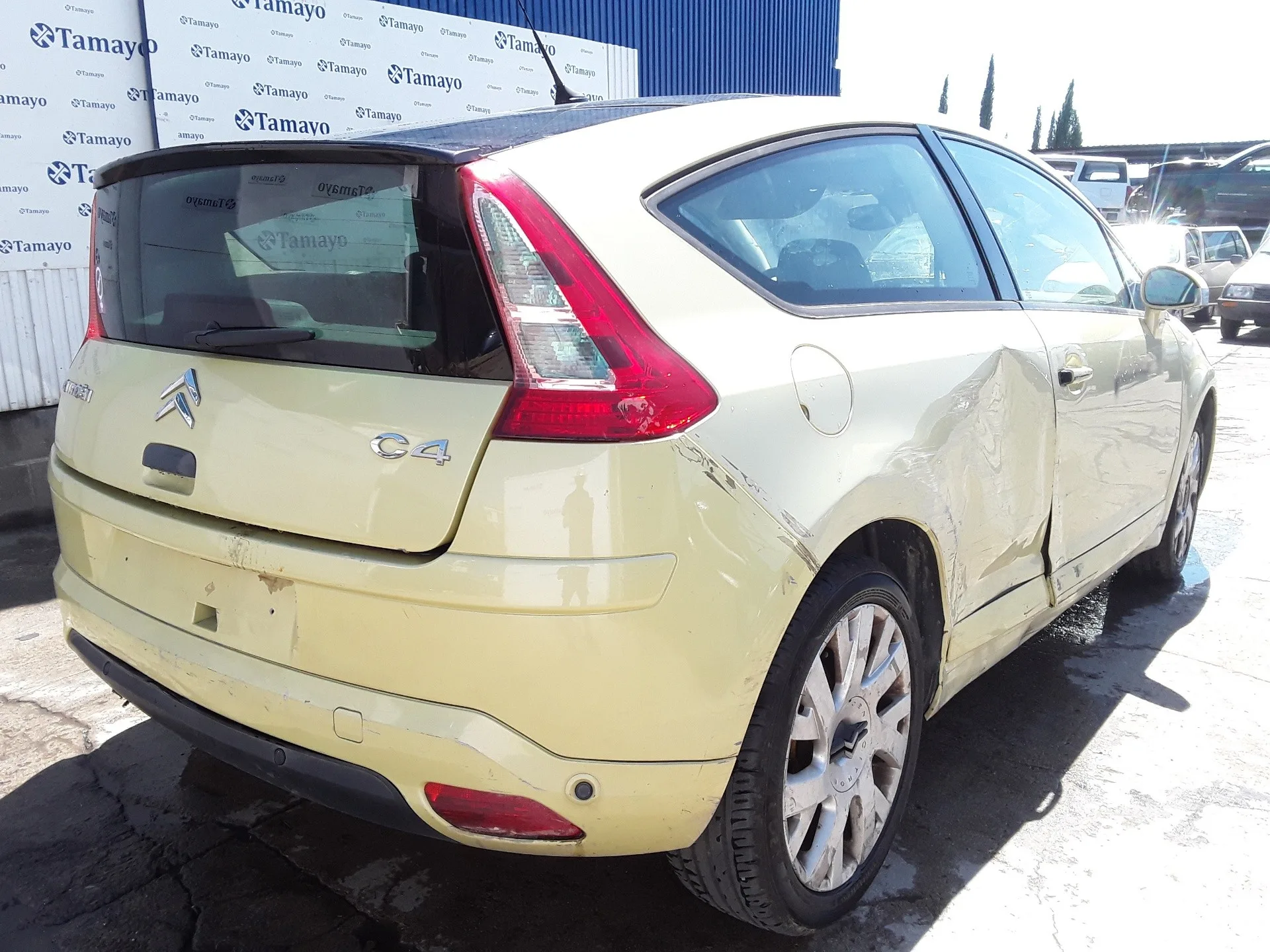 CITROEN C4 COUPE '2005 1.6 16V CAT (NFU / TU5JP4) AMARILLO
