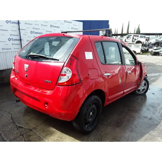 DACIA SANDERO '2009 1.6 CAT ROJO