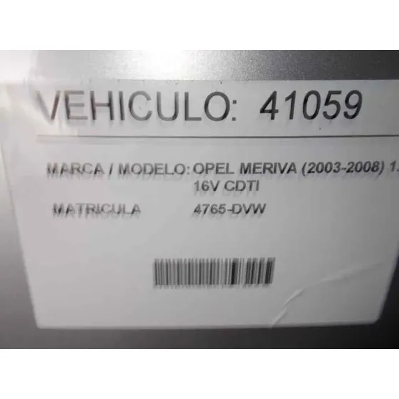 OPEL MERIVA '2006 1.7 16V CDTI PLATA