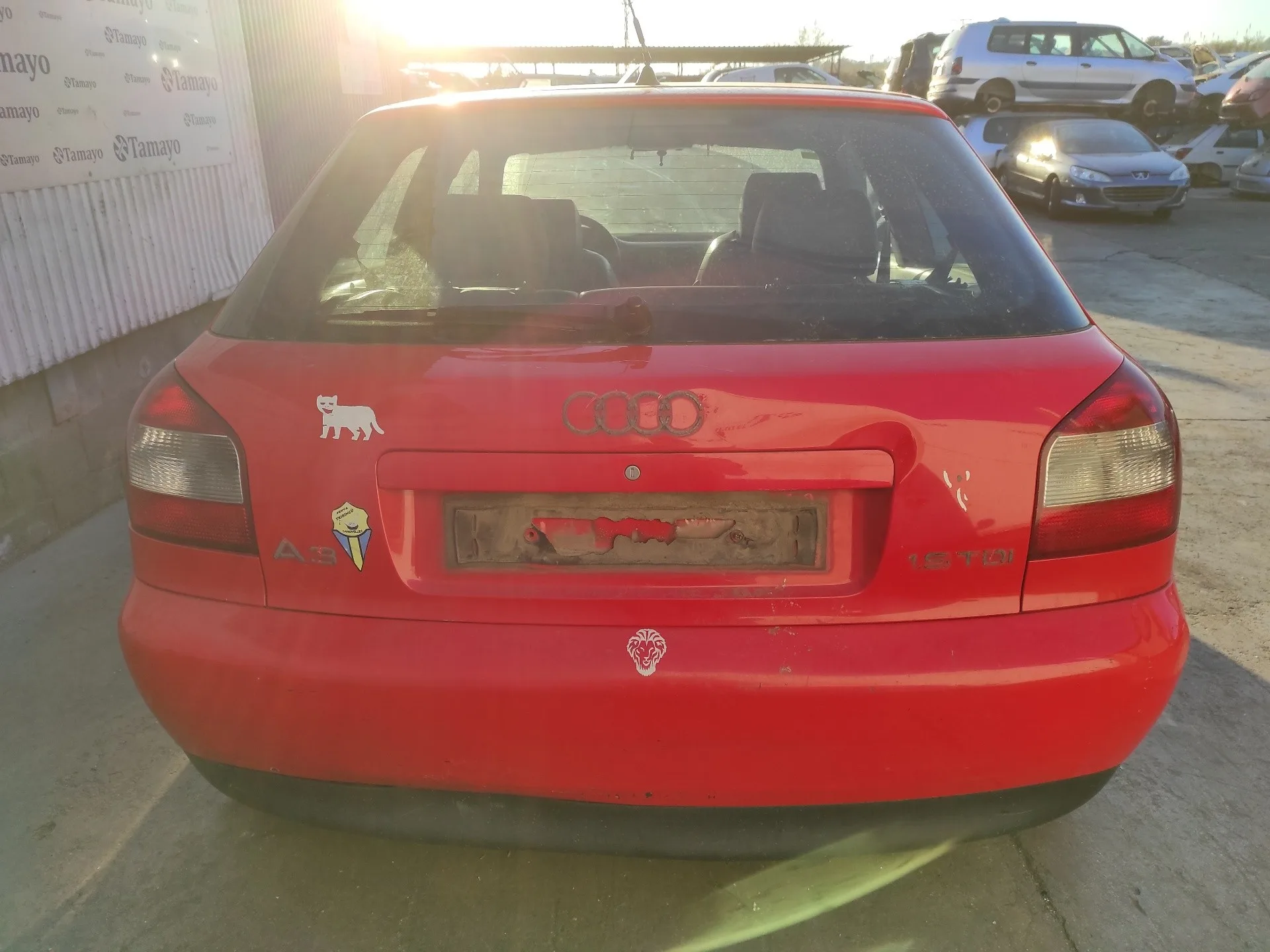 AUDI A3 (8L) AUDI A3 (8L) '2002 1.9 TDI ROJO 1996