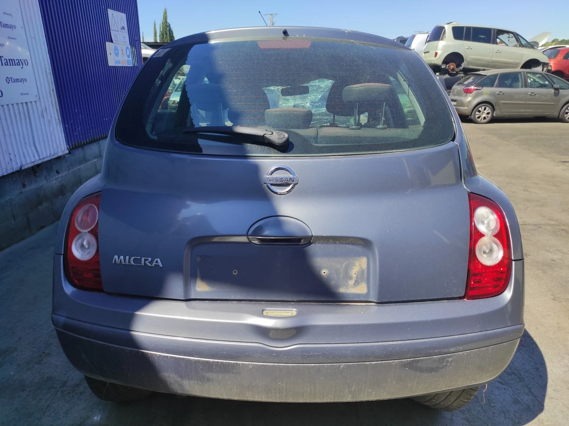 NISSAN MICRA (K12E) NISSAN MICRA (K12E) '2008 1.4 CAT GRIS OSCURO 2002