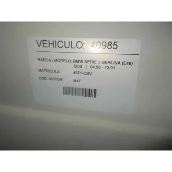 BMW SERIE 3 BERLINA (E46) '2002 320D BLANCO