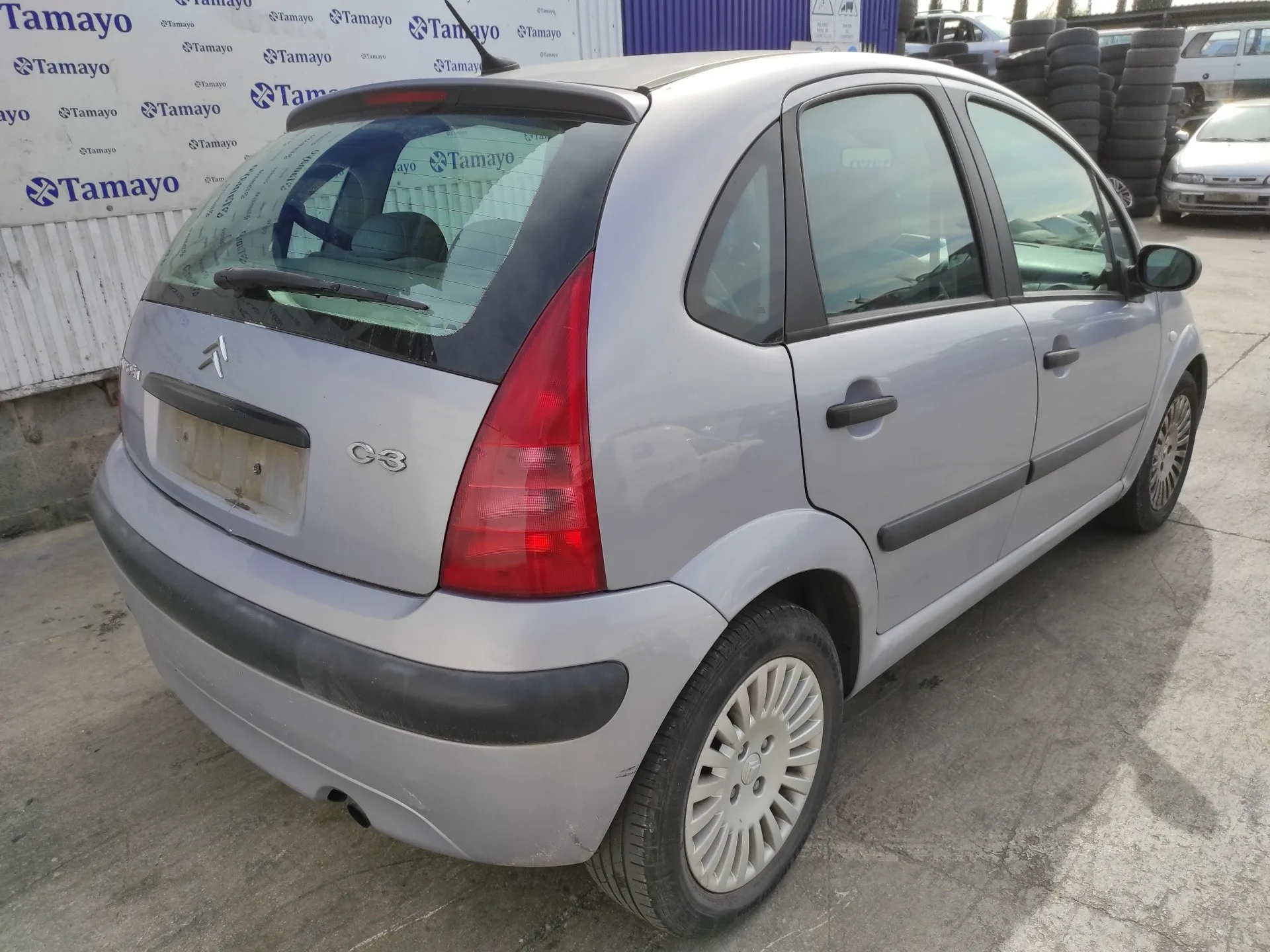 CITROEN C3 '2005 1.4 HDI GRIS LILA