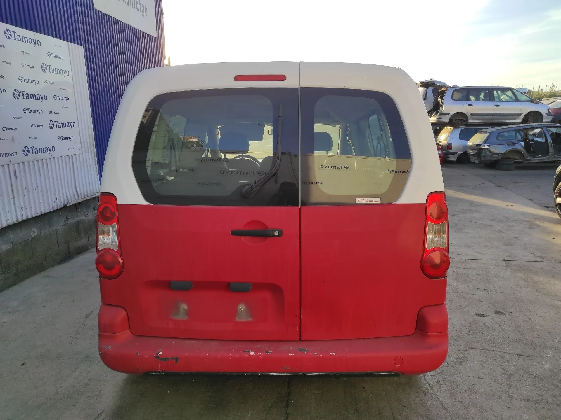 CITROEN BERLINGO '2009 * BLANCO_ROJO