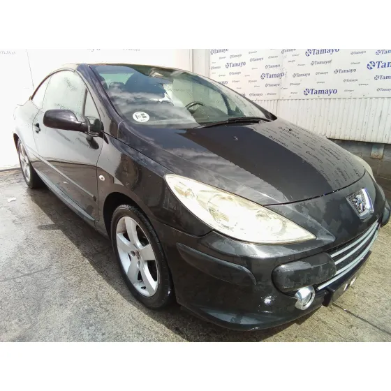 PEUGEOT 307 CC (S2) '2007 2.0 16V HDI FAP CAT (RHR / DW10BTED4) NEGRO