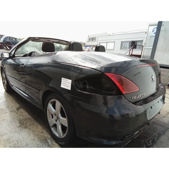 PEUGEOT 307 CC (S2) '2007 2.0 16V HDI FAP CAT (RHR / DW10BTED4) NEGRO