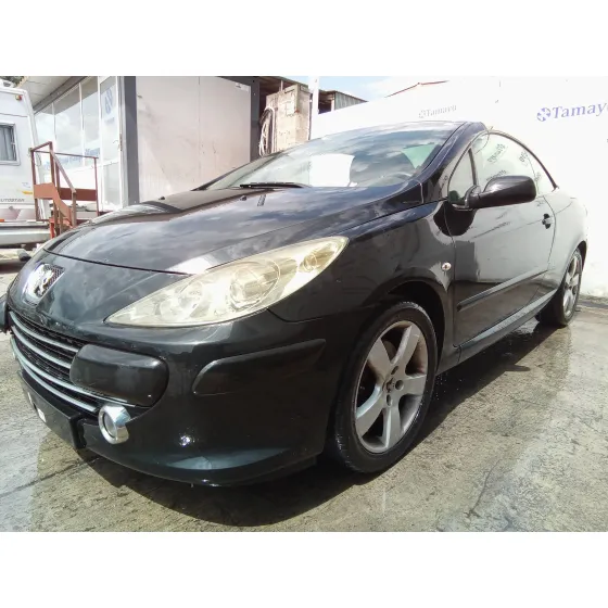 PEUGEOT 307 CC (S2) '2007 2.0 16V HDI FAP CAT (RHR / DW10BTED4) NEGRO