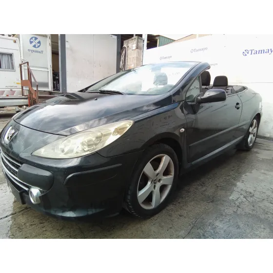 PEUGEOT 307 CC (S2) '2007 2.0 16V HDI FAP CAT (RHR / DW10BTED4) NEGRO