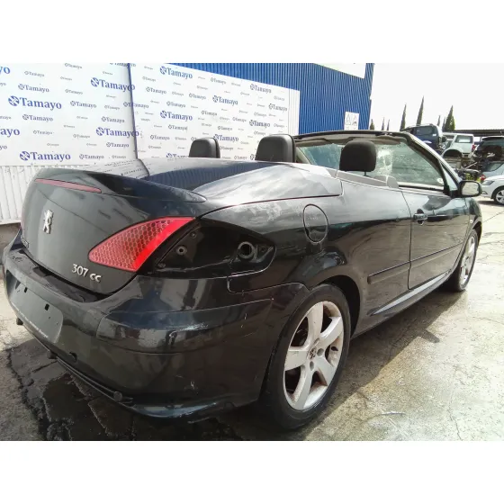 PEUGEOT 307 CC (S2) '2007 2.0 16V HDI FAP CAT (RHR / DW10BTED4) NEGRO