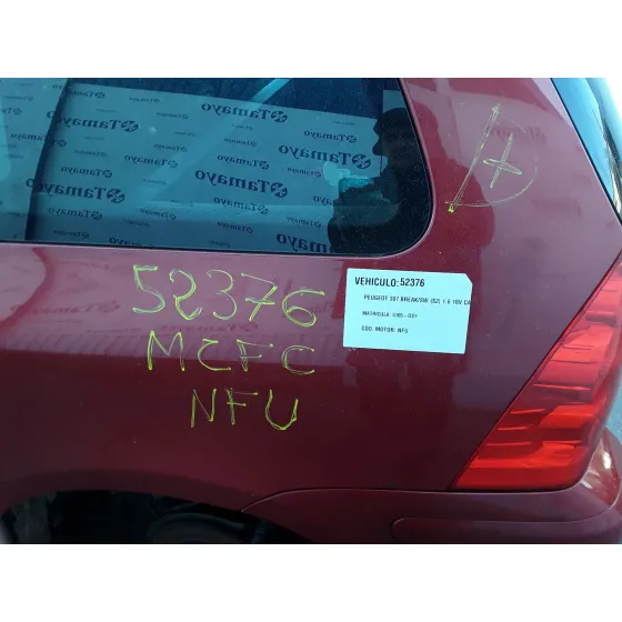 PEUGEOT 307 BREAK/SW (S2) '2005 1.6 16V CAT ROJO