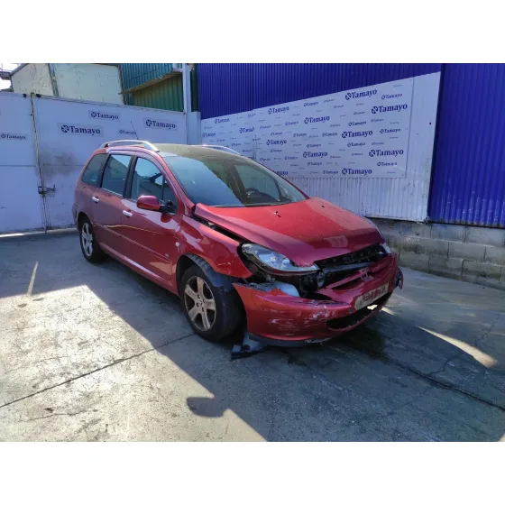 PEUGEOT 307 BREAK / SW (S1) '2005 2.0 16V HDI FAP CAT (RHR / DW10BTED4) ROJO