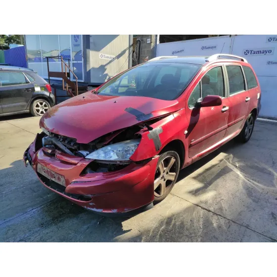 PEUGEOT 307 BREAK / SW (S1) '2005 2.0 16V HDI FAP CAT (RHR / DW10BTED4) ROJO