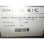 AUDI A4 BERLINA (8E) AUDI A4 BERLINA (8E) '2003 2.0 16V FSI PLATA 2000