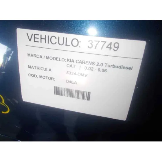 KIA CARENS '2005 2.0 TURBODIESEL CAT AZUL