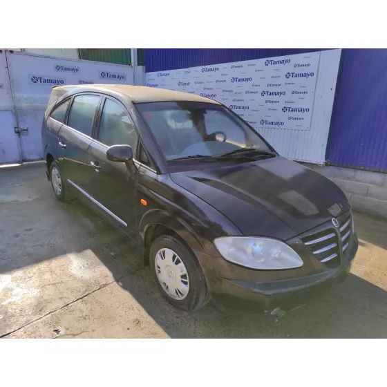 SSANGYONG RODIUS '2007 2.7 TURBODIESEL CAT NEGRO