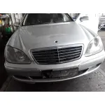 MERCEDES-BENZ CLASE S (W220) BERLINA MERCEDES CLASE S (W220) BERLINA '2004 4.0 CDI 32V CAT PLATA 1998