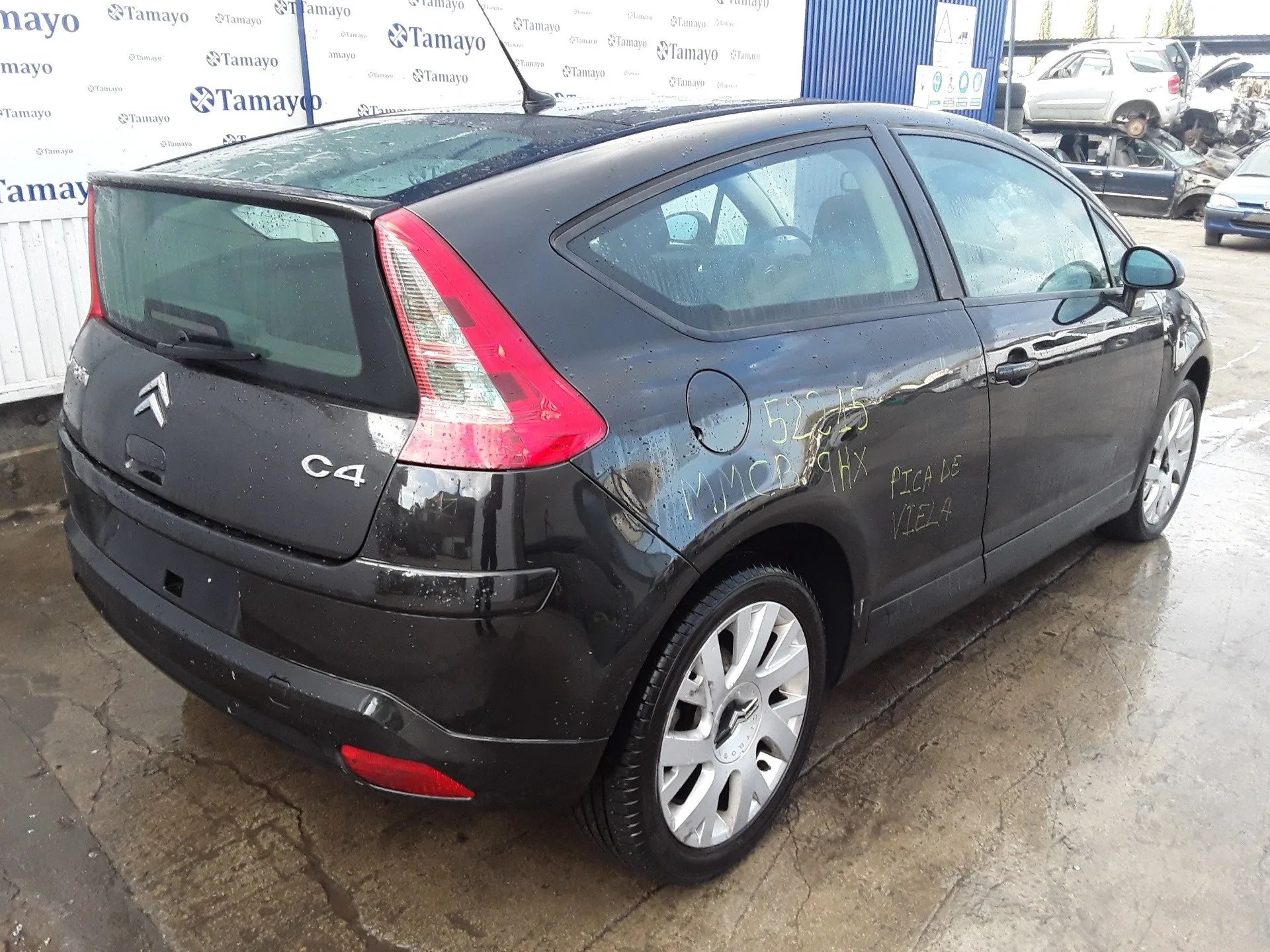 CITROEN C4 COUPE '2005 1.6 16V HDI FAP NEGRO