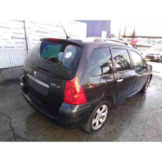 PEUGEOT 307 BREAK/SW (S2) '2005 1.6 HDI FAP CAT (9HZ / DV6TED4) NEGRO