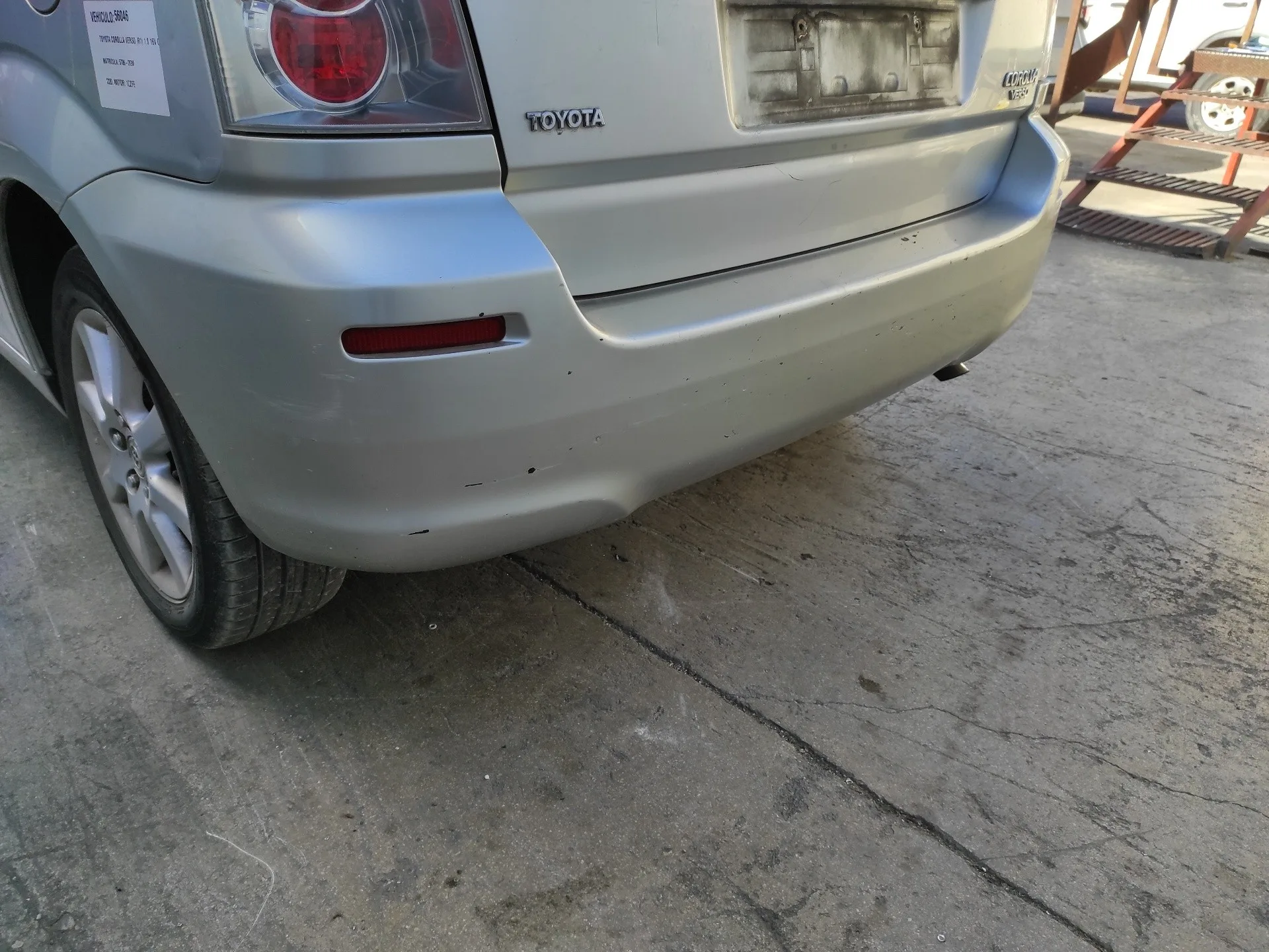 TOYOTA COROLLA VERSO (R1) '2005 1.8 16V CAT PLATA