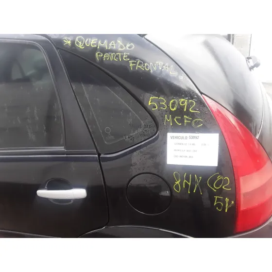 CITROEN C3 '2003 1.4 HDI NEGRO