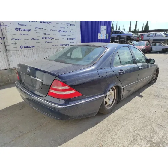 MERCEDES CLASE S (W220) BERLINA '1999 3.2 V6 18V CAT AZUL MARINO