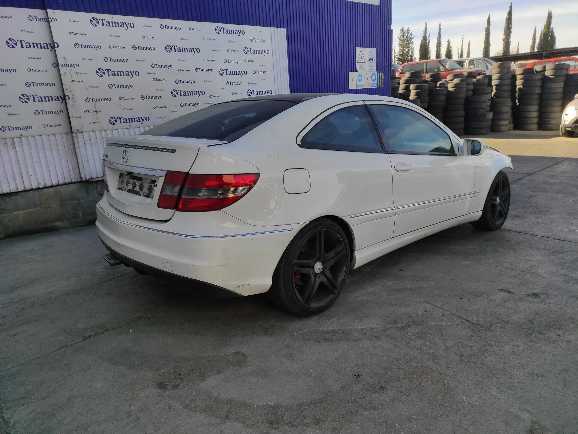 MERCEDES-BENZ CLASE C (W203) SPORTCOUPE MERCEDES CLASE C (W203) SPORTCOUPE '2008 * BLANCO 2000