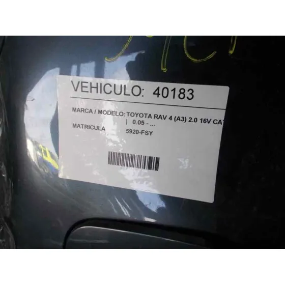 TOYOTA RAV 4 (A3) '2007 2.0 16V CAT NEGRO
