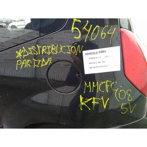 CITROEN C2 '2008 1.4 NEGRO