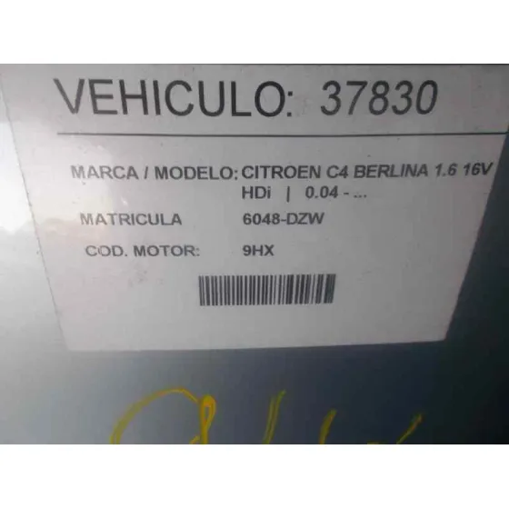 CITROEN C4 BERLINA '2006 1.6 16V HDI PLATA
