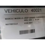 CHRYSLER JEEP GR.CHEROKEE (WJ/WG) CHRYSLER JEEP GR.CHEROKEE (WJ/WG) '2002 2.7 CRD LIMITED VERDE 2001