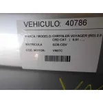 CHRYSLER VOYAGER (RG) CHRYSLER VOYAGER (RG) '2002 2.5 CRD CAT PLATA 2001