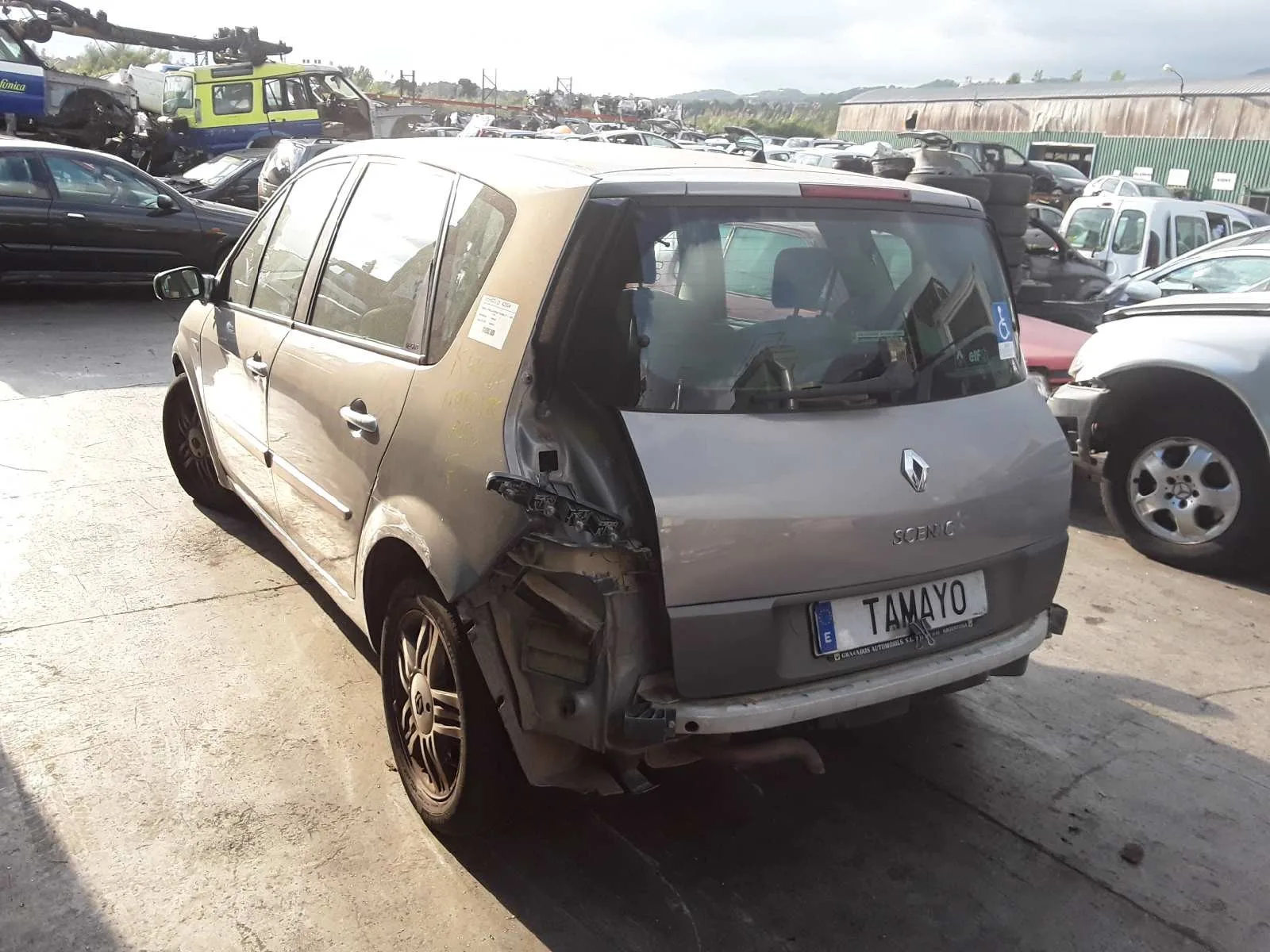 RENAULT SCENIC II RENAULT SCENIC II '2005 AUTHENTIQUE PLATA 2003