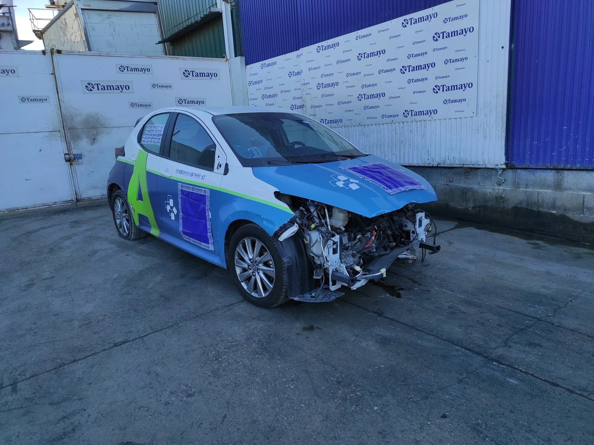 TOYOTA YARIS (XPA1F/MXPH11/CHXNBW) 2022 HYBRID 1.5CC BLANCO ROTULADO