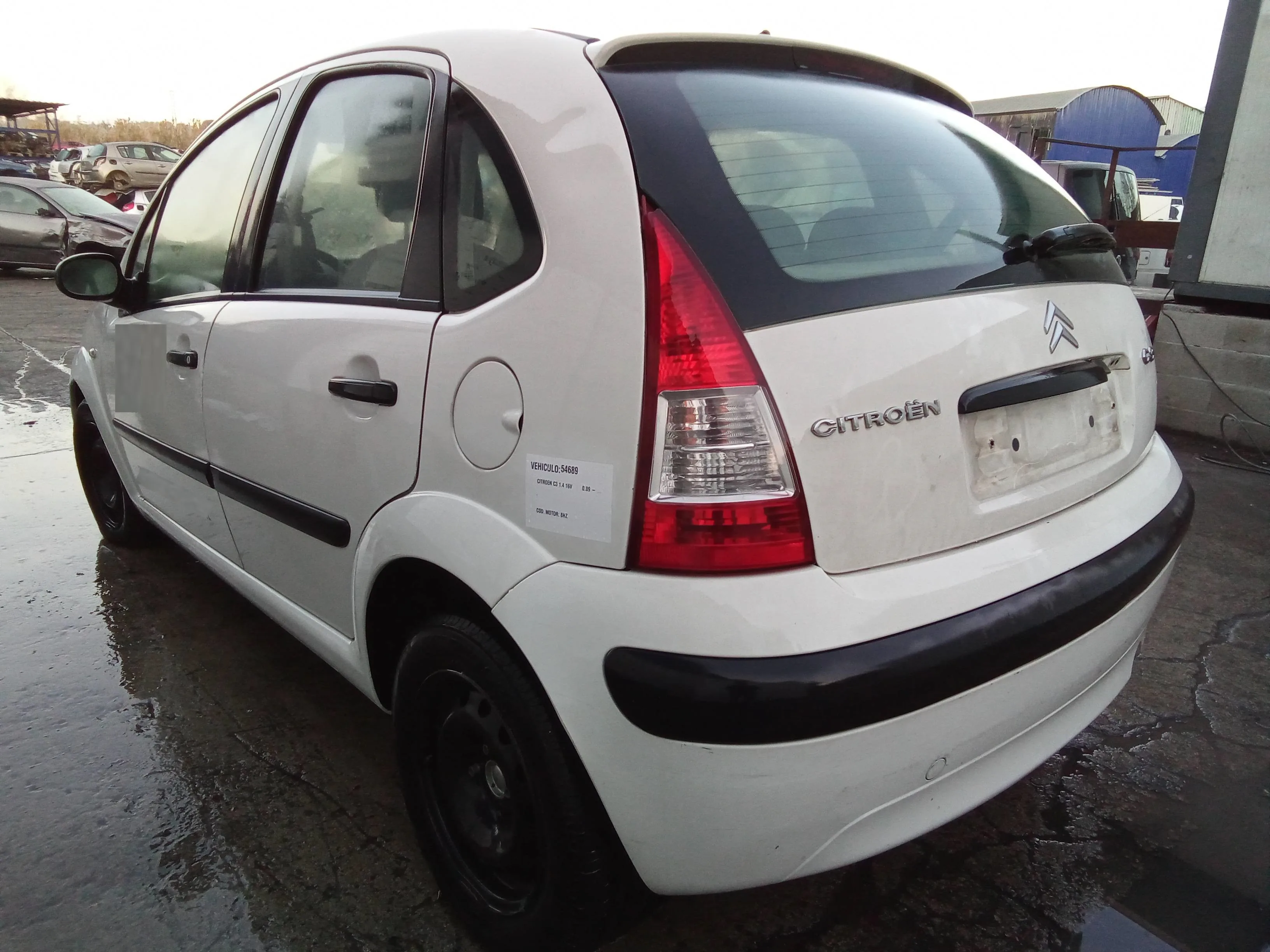 CITROEN C3 '2009 1.4 HDI BLANCO