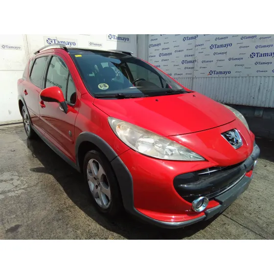 PEUGEOT 207 SW '2008 1.6 HDI FAP CAT (9HZ / DV6TED4) ROJO