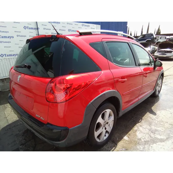 PEUGEOT 207 SW '2008 1.6 HDI FAP CAT (9HZ / DV6TED4) ROJO