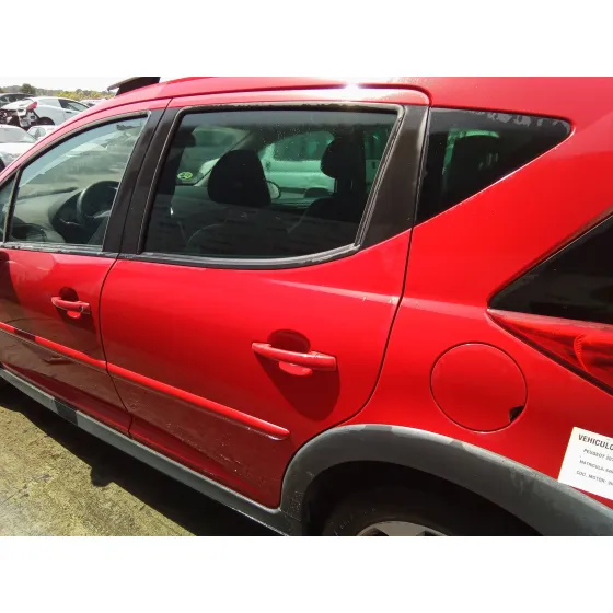PEUGEOT 207 SW '2008 1.6 HDI FAP CAT (9HZ / DV6TED4) ROJO