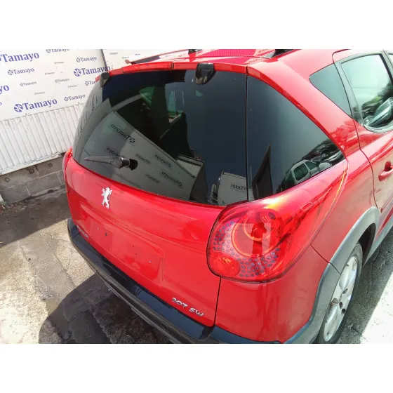 PEUGEOT 207 SW '2008 1.6 HDI FAP CAT (9HZ / DV6TED4) ROJO