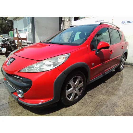 PEUGEOT 207 SW '2008 1.6 HDI FAP CAT (9HZ / DV6TED4) ROJO
