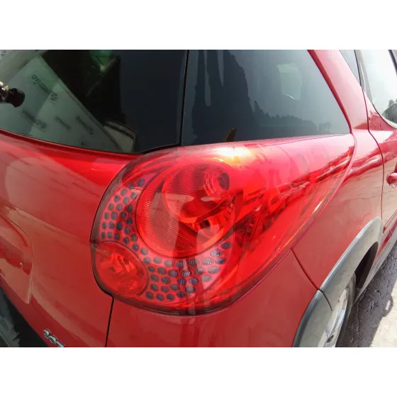 PEUGEOT 207 SW '2008 1.6 HDI FAP CAT (9HZ / DV6TED4) ROJO
