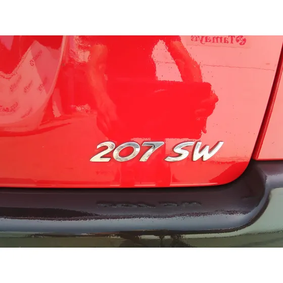 PEUGEOT 207 SW '2008 1.6 HDI FAP CAT (9HZ / DV6TED4) ROJO